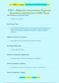 C963 - Objective Assessment Superset Questions and Answers (100% Pass)