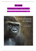 Evolutionary Analysis, 5th Edition TEST BANK by Herron & Freeman, ISBN: 9780321616678, All 20 Chapters Covered, Verified Latest Edition