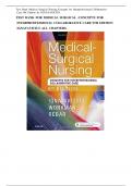 TEST BANK - FOR MEDICAL-SURGICAL NURSING CONCEPTS FOR CLINICAL JUDGMENT AND COLLABORATIVE CARE 11TH EDITION( DONNA D. IGNATAVICIUS,2024) NEWEST EDITION COMPLETE SOLUTION NEWEST EDITION 2024 || LATEST UPDATE || COMPLETE GUIDE || GRADED A+