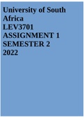 LEV3701 ASSIGNMENT 1 SEMESTER 2 2022