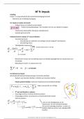 Samenvatting -  Biofysica HF9 impuls
