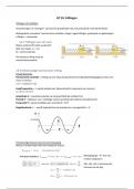 Samenvatting - Biofysica HF14 trillingen