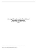 Nursing Informatics and the Foundation ofKnowledge, Third EditionDee McGonigle and Kathleen MastrianTestBank