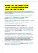 WORKERS TRANSACTION COMPS MODELING WALL STREET PREP EXAM