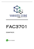 FAC3701 EXAM PACK 2022