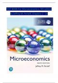 TEST BANK For Microeconomics, 9th edition  by Jeffrey M. Perloff, Chapters 1 - 20