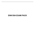 ENN 1504 EXAM PACK