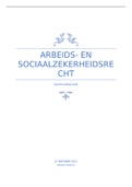 Samenvatting arbeids- en sociaalzekerheidsrecht 