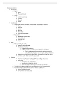 Exam (elaborations) BIO 255 Anatomy and physiology 3 :Respiratory System STUDY GUIDE