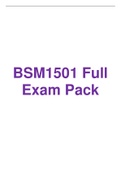 BSM1501 Full Exam Pack