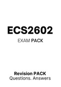 ECS2602 (Notes, ExamPACK, QuestionPACK, MCQ TestBank)