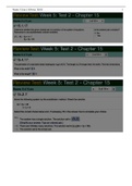 MATH 114N Week 5 FINAL REVIEW TEST: WEEK 5 TEST 2 CHAPTER 15: Chamberlain College of Nursing