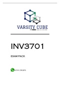 INV3701 EXAM PACK 2022