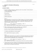 Lehne's Pharmacology for Nursing Care 10th Edition TEST BANK(Chapter 1-110).Questions and Answers with Rationales.Complete Test Bank