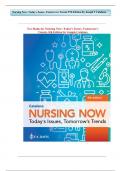 Test Bank for Nursing Now: Today's Issues, Tomorrow's Trends, 9th Edition by Joseph Catalano|newest edition 100% verified!!