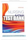 Test Bank for Nursing Now, 8th Edition by Catalano |Complete Solution| Grade A+.