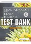  Test Bank For Oral Pathology for the Dental Hygienist 7th Edition | Complete Solution| Grade A+.