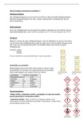 Scheikunde samenvatting van alle genoemde onderwerpen!