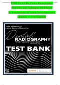 TEST BANK For Dental Radiography: Principles and Techniques 6th Edition by Joen Iannucci & Laura Jansen Howerton, Verified Chapters 1 - 35, Complete Newest Version