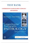 Test Bank for Comprehensive Radiographic Pathology 8th Edition by Ronald Eisenberg|9780443249754|All Chapters 1-12|LATEST