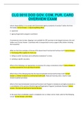 CLG 0010 DOD GOV. COM. PUR. CARD OVERVIEW EXAM