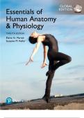 TEST BANK For Human Anatomy & Physiology, (12TH) Global Edition By Elaine Marieb & Suzanne Keller| Study Guide with correct solutions