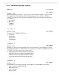 PSYC 300 week 6 quiz and Answers