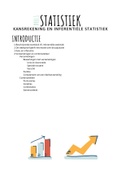 Statistiek (kansrekening en inferentiële statistiek) - introductie