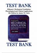 TEST BANK For Pilbeams Mechanical Ventilation 8th Edition by Cairo| Verified Chapter's 1 - 23 | Complete