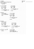 6.2 Law of Cosines Homework