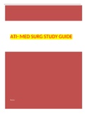 ATI- MED SURG STUDY GUIDE