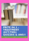 PRITE 04.1 - TREATMENT (ECT/TMS) QUIZZES & ANS!!