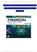 Solution Manual For Financial Accounting, 13th Edition by C William Thomas and Wendy M. Tietz, Verified Chapters 1 - 12, Complete Newest Version