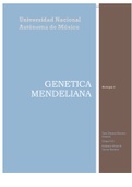 Biología 4, genetica mendeliana