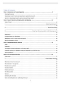 Summary  Qualitative Research Methods - Social Sciences (VUB) 