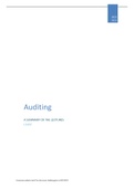 Summary of Auditing (Lectures)