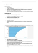 Minor Oncologie basiskennis - volledige samenvatting week 1