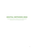 Samenvatting DIGITAL METHODS 2022