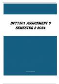 BPT1501 Assignment 6 Semester 2 2024