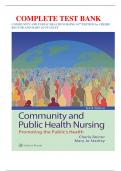 COMMUNITY AND PUBLIC HEALTH NURSING 10TH EDITION by CHERIE RECTOR AND MARY JO STANLEY||ALL CHAPTERS 1-30 COVERED FULLY||ANSWERS AND RATIONALES