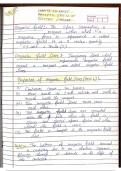 Science Ncert notes for class 10 chapter 13 ( magnetic effects of electric current)