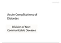 Summary  DIABETIS ESSENTIALS