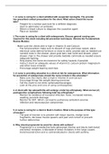 msr..1.	A nurse is caring for a client admitted with suspected meningitis. The provider has prescribed contact precautions for the client. What action should the nurse take?