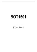 BOT1501 EXAM PACK 2023