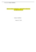 HRM 546 WEEK 1 ADVISORY MEMO EMPLOYMENT ISSUES (2020 -2021), Week 2 -Affirmative Action and Title VII Presentation, WEEK 3 GENDER DISCRIMINATION AND SEXUAL HARASSMENT CHART,WEEK 4 - ADVISORY MEMO REASONABLE ACCOMMODATION AND UNDUE HARDSHIP, week 5-FMLA, L