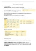 Samenvatting natuurkunde 6VWO H1, H5, H9, H11, biofysica