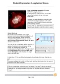 Longitudinal Waves Gizmos Worksheet Answers 100% Correct