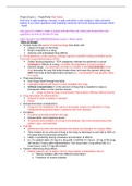 Pharm Exam 1 - PowerPoint Red Notes/ NURS 4445 Pharm Study Outline Exam 1 update 2022