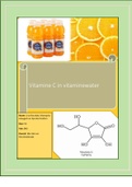Vitamine C practicum scheikunde