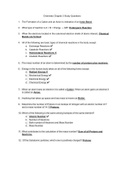 Chemistry Ch. 2 Study Questions Chemical Bonds. Atomic Number, Endergonic Reactions, PH Balance, Subatomic Particles.